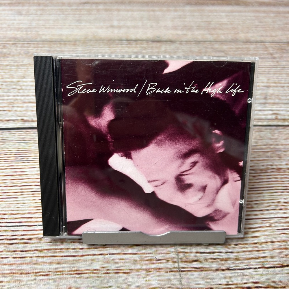 Steve Winwood‎ Back in the High Life CD 1986 Island Records Higher Love